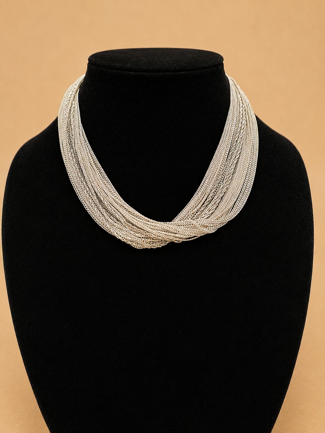 Silver Multi Strand 16"