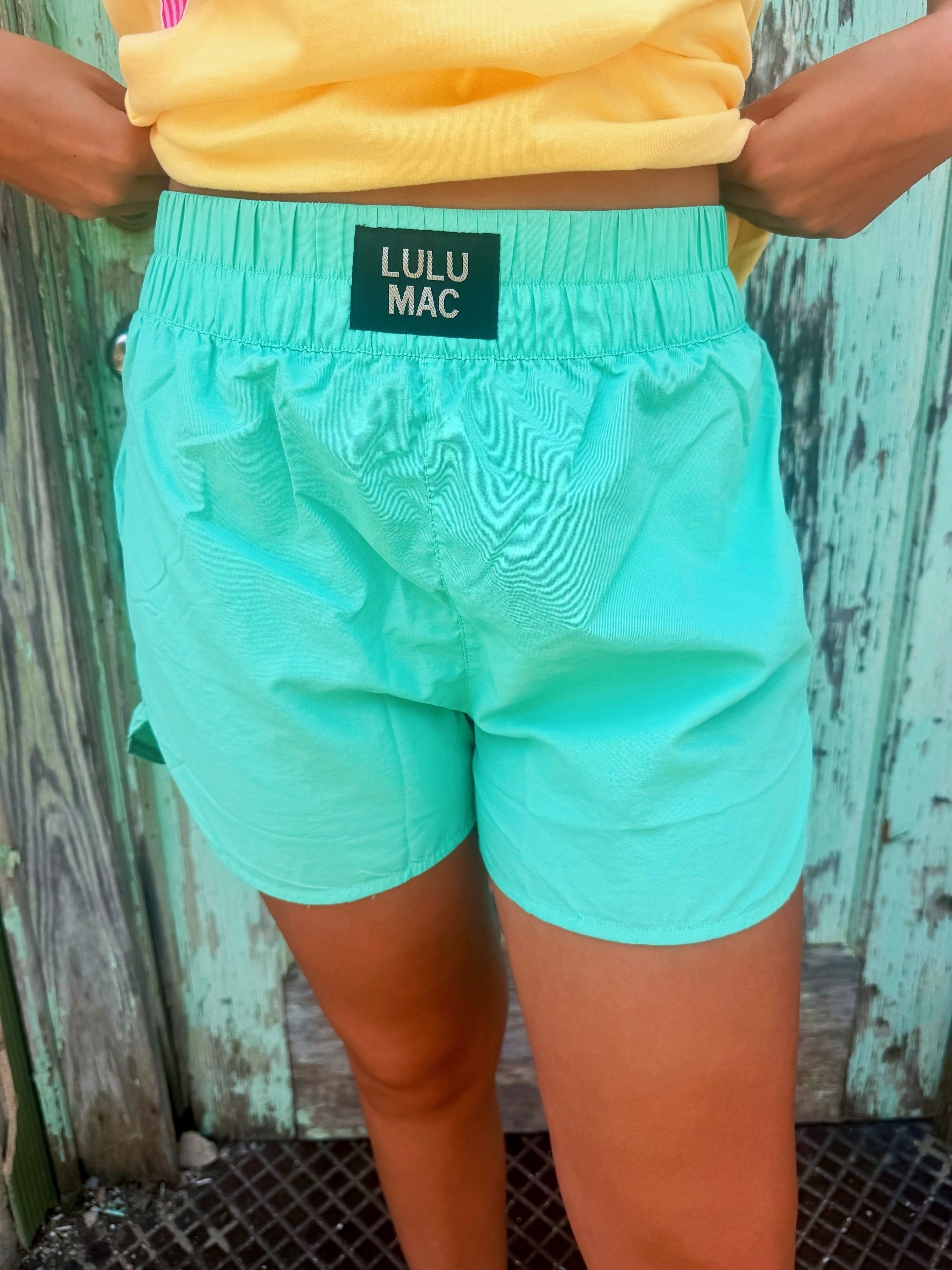 LULU MAC Shorts Mint