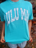 LULU MAC Camo/Mint Tee