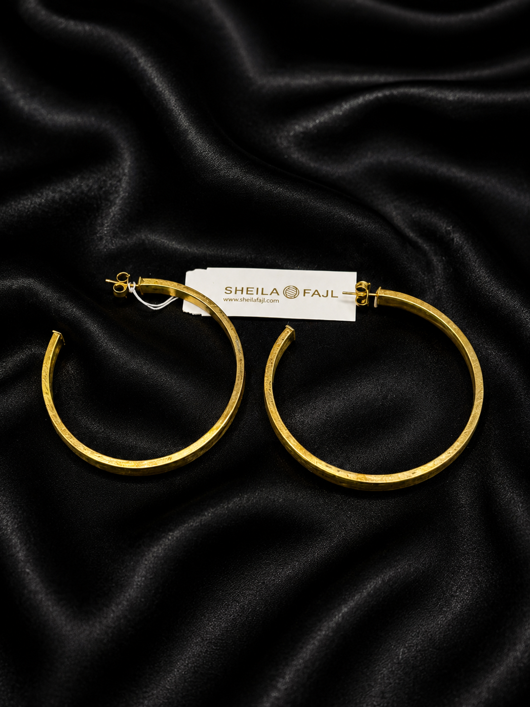 Sheila Fajl Thick Hoop Gold