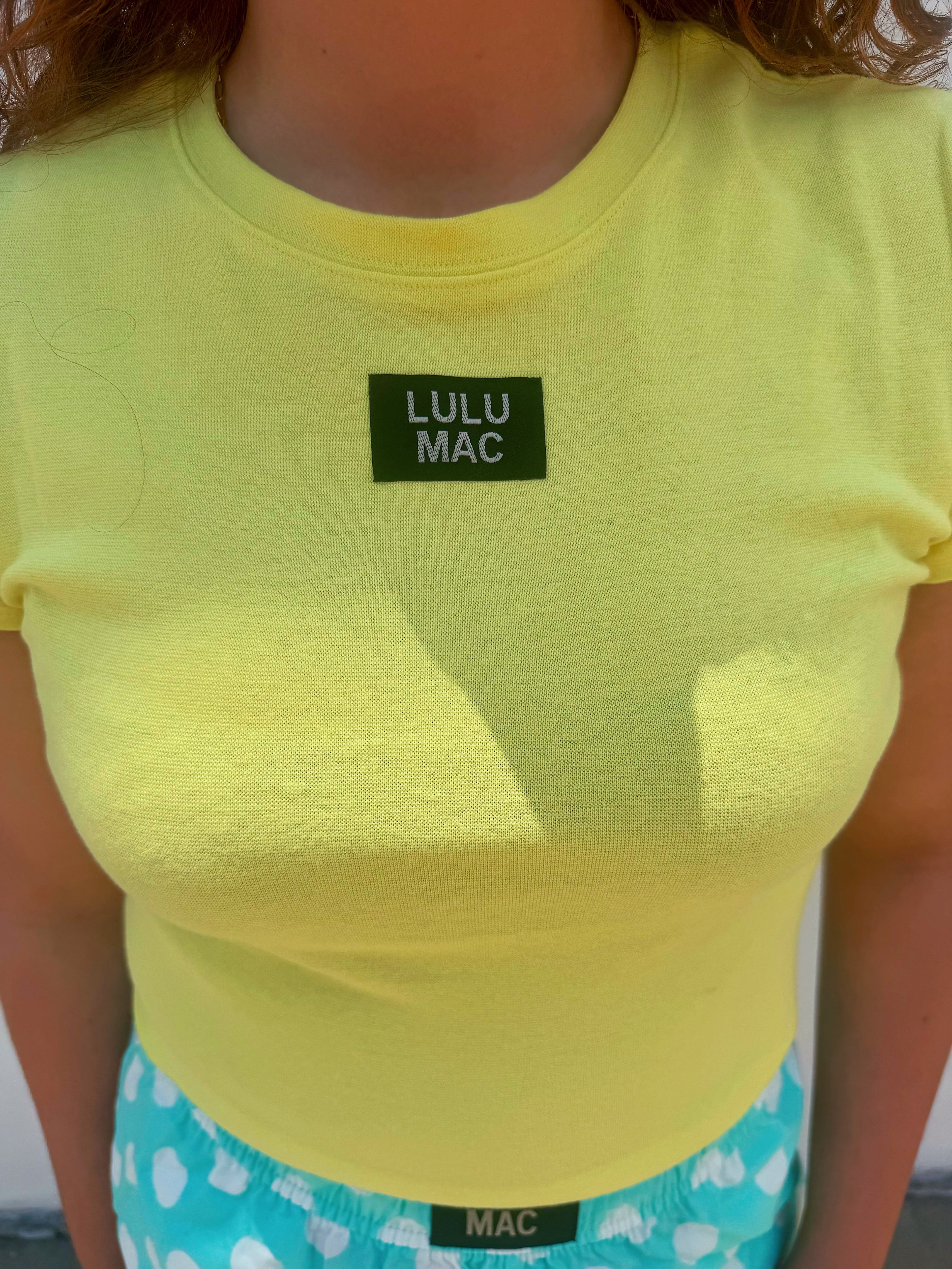 LULU MAC Baby Doll Neon Yellow