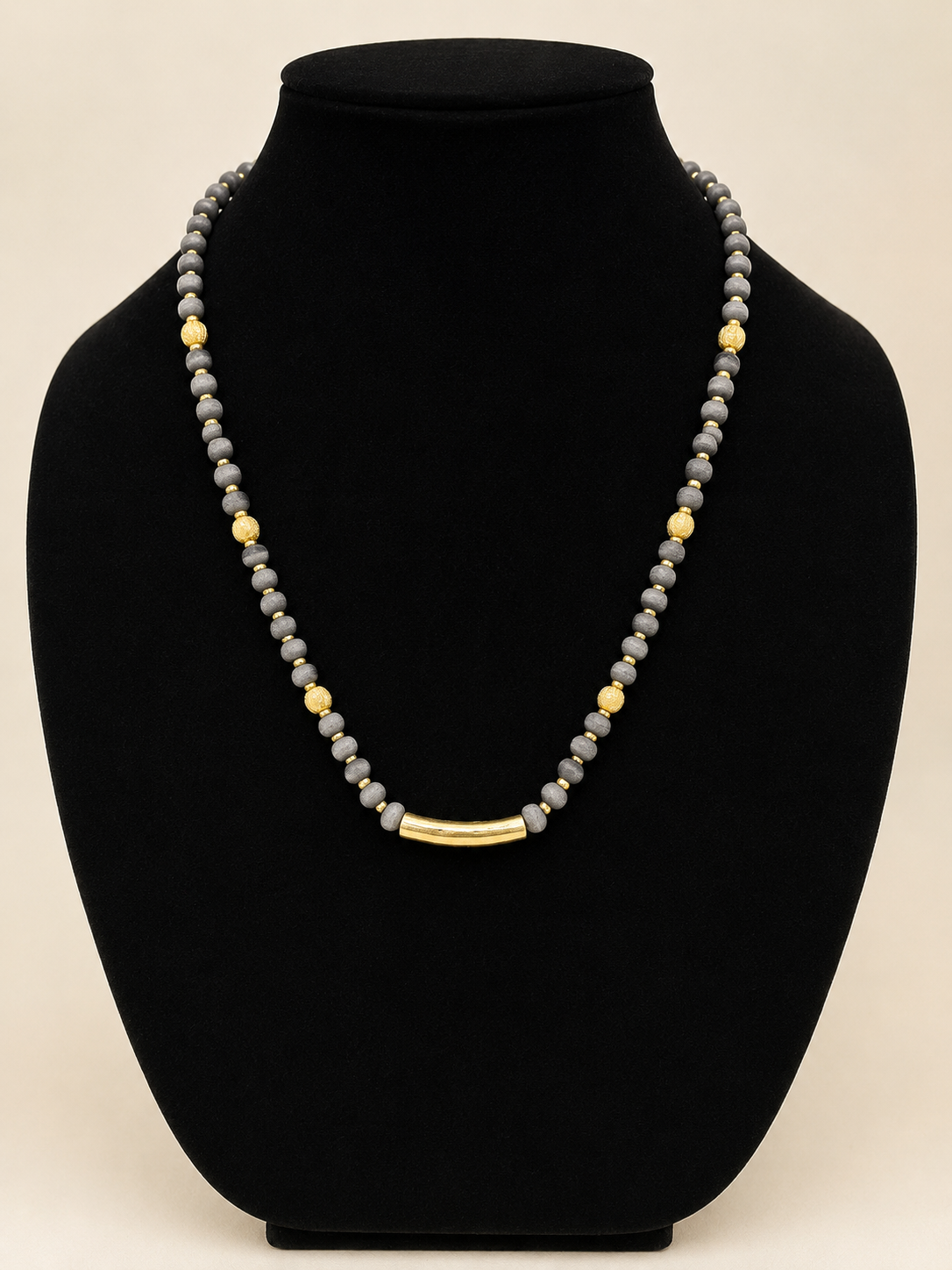 Black & Bronze Necklace