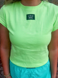 LULU MAC Baby Doll Tee Pistachio