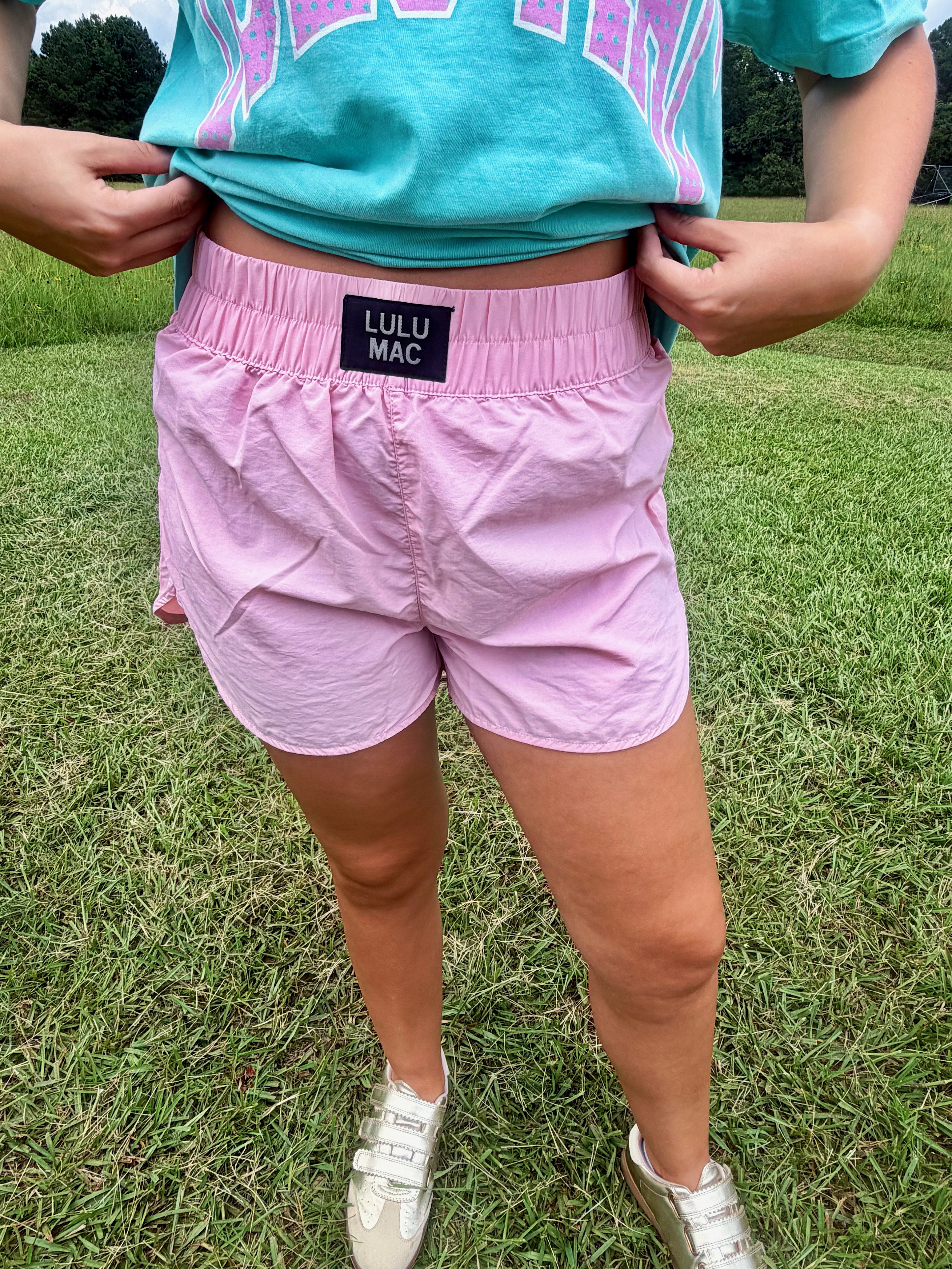 LULU MAC Shorts Pink