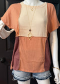 Bella Rib Color Block