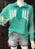 Nashville Half Zip Mineral Wash