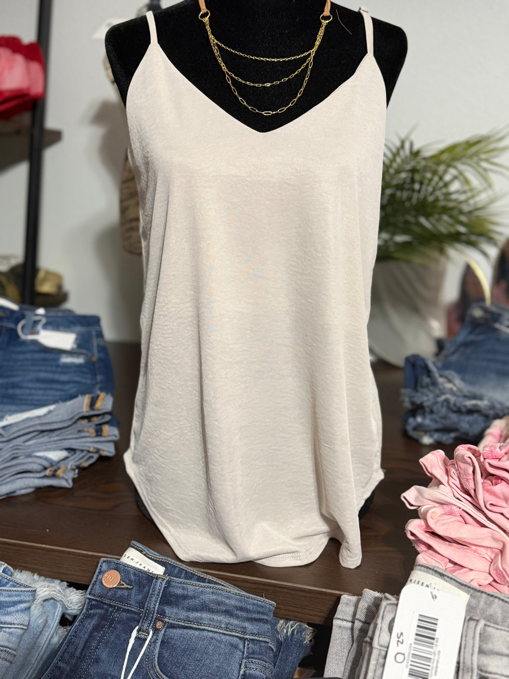Flowy Silky Tank