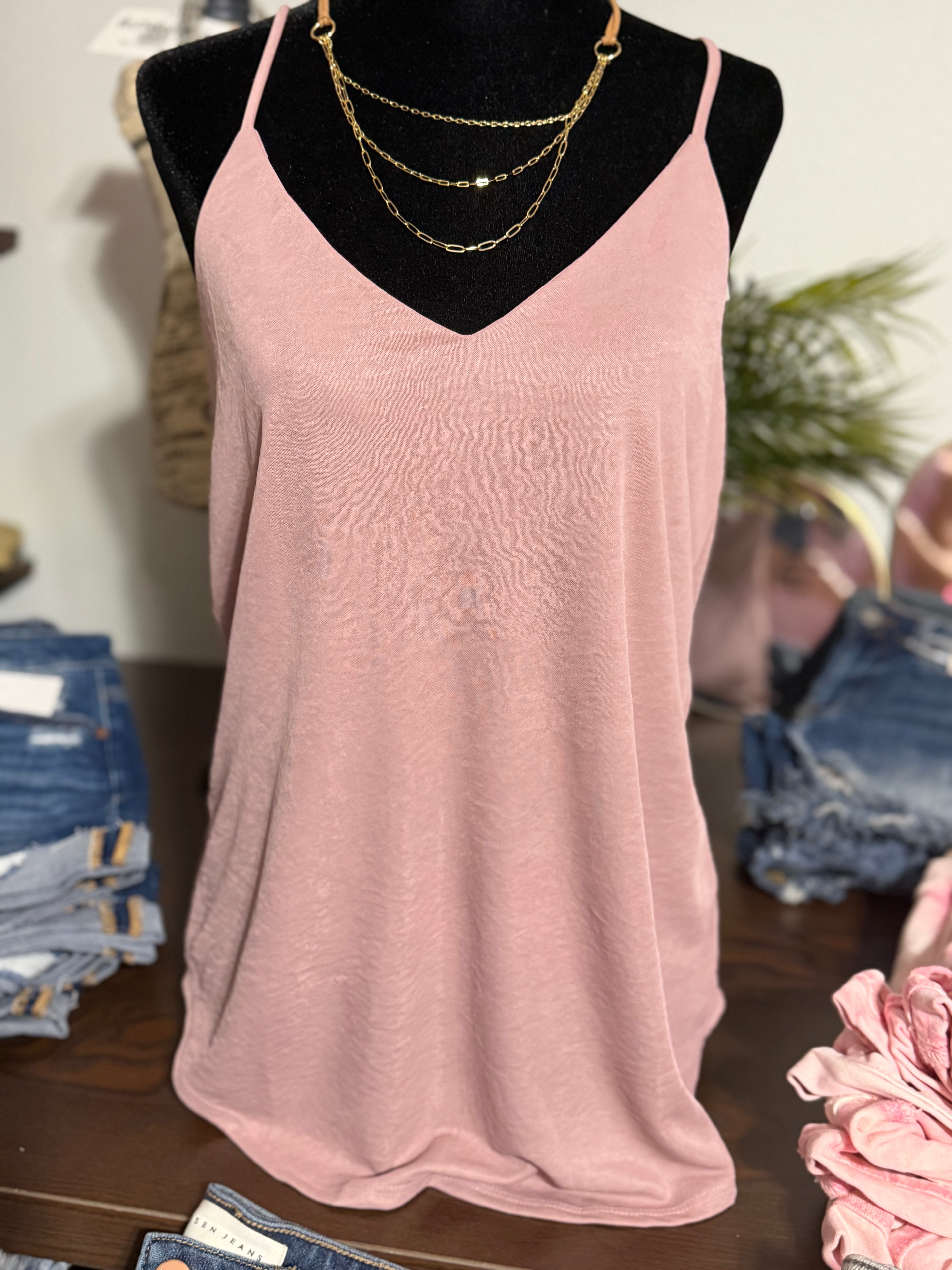 Flowy Silky Tank