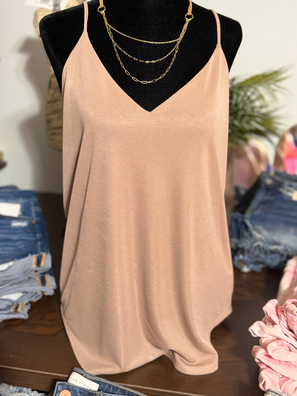 Flowy Silky Tank