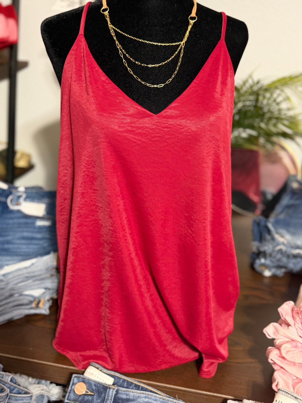 Flowy Silky Tank