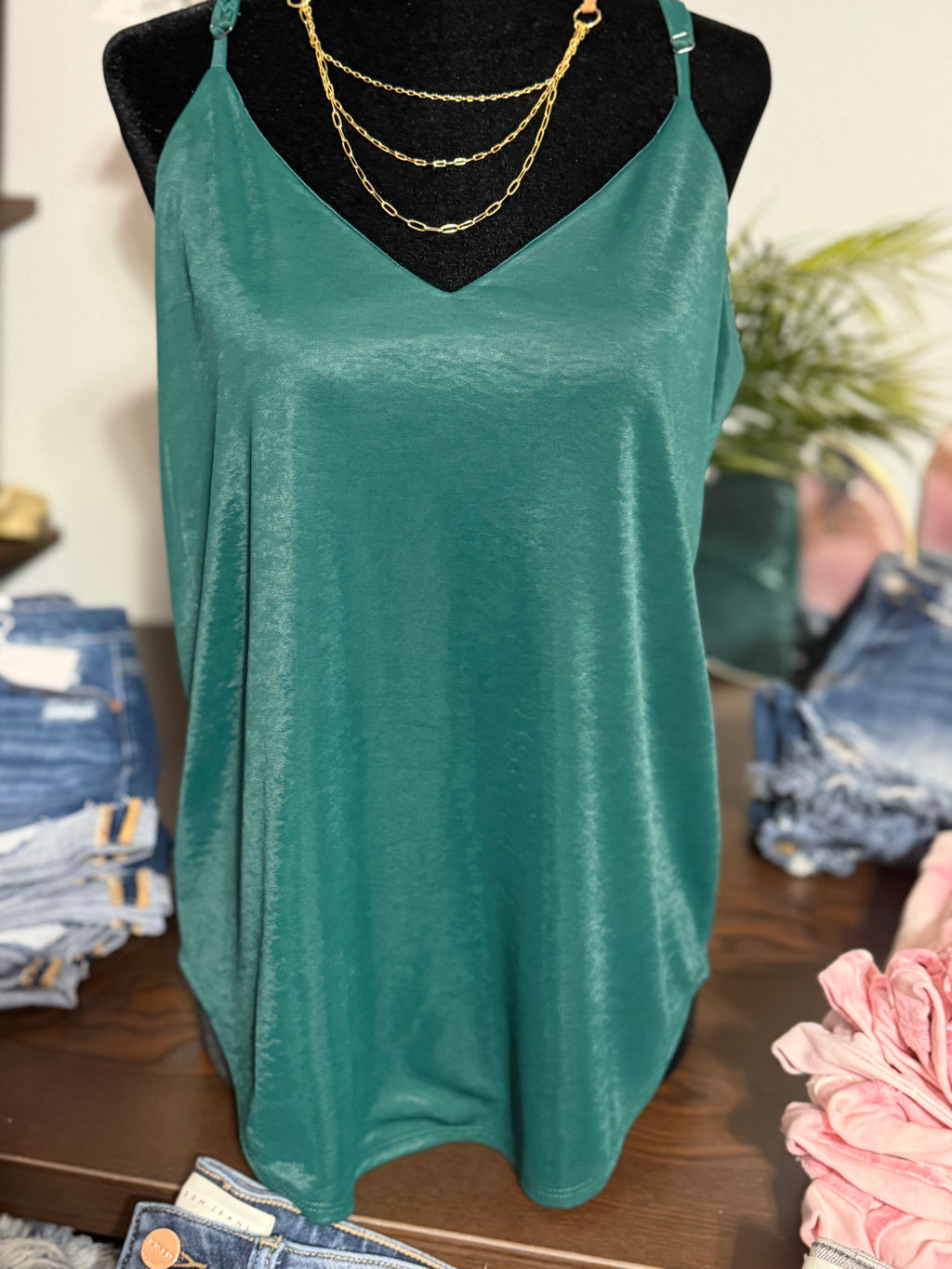 Flowy Silky Tank