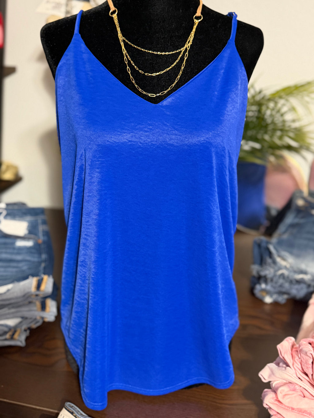 Flowy Silky Tank