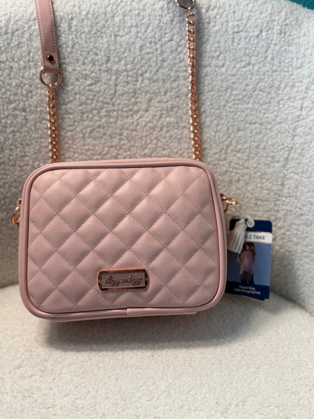 Crossbody Diaper Bag w/ Changing Pad