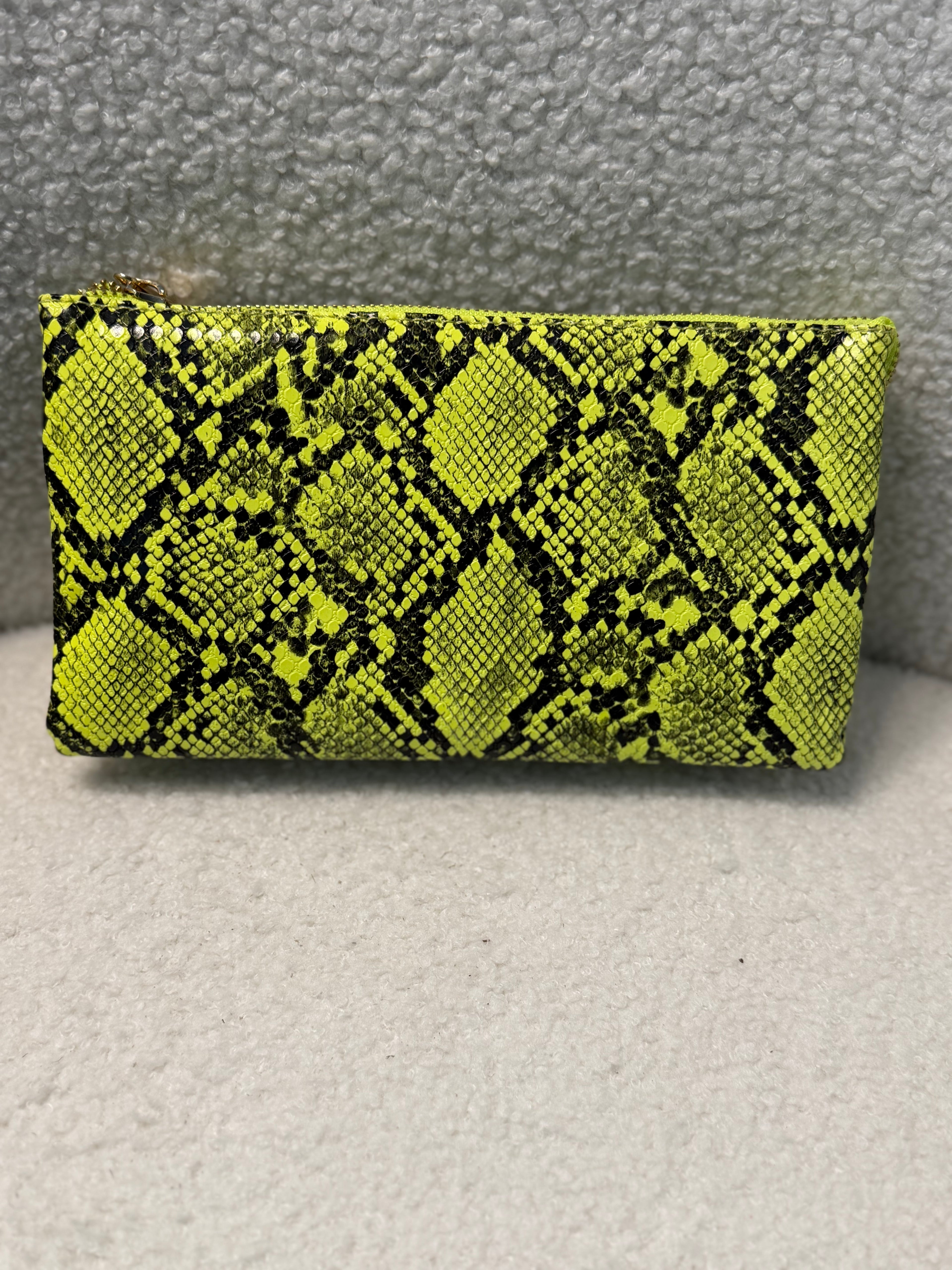 Caroline Hill Snake Neon Crossbody