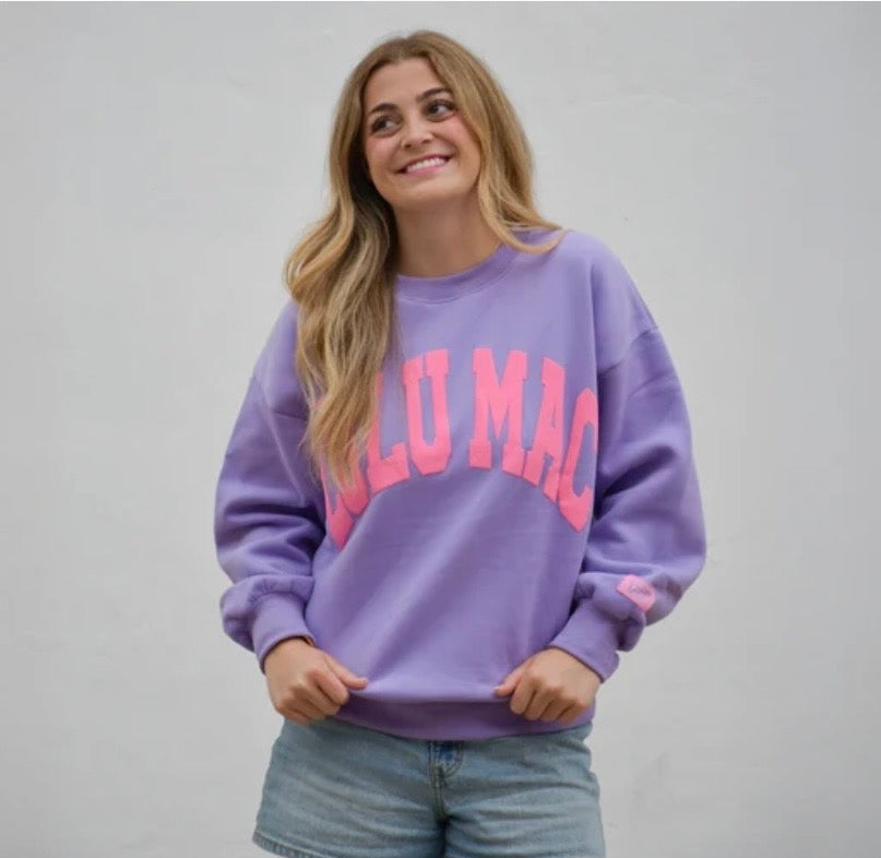 Lulu Mac Purple/Pink Sweatshirt