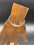 Plain Silver Bangle
