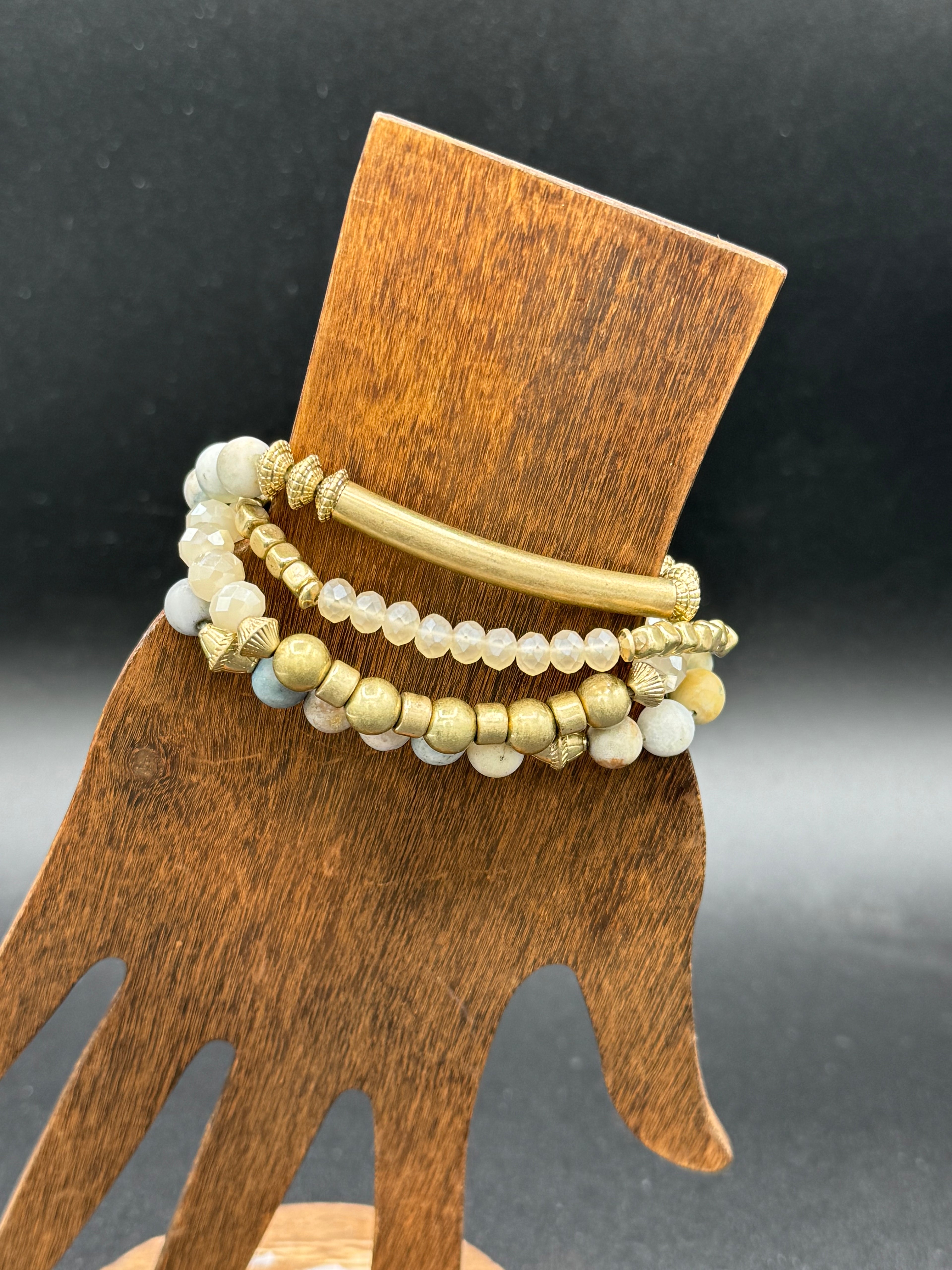Earthtone Bracelet Stack