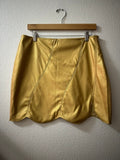 Cocktail Hour Skirt Gold