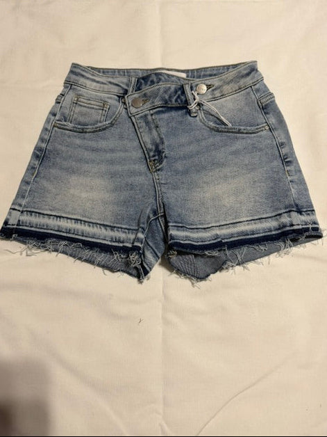 Mid Rise Crossover Shorts