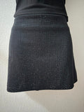 Black Rhinestone Skirt